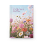 Wildflower Meadow Hardcover Journal | Be the Sunshine floral notebook