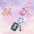 Beaded Wallet & Bracelet Tassel Set – Flower Edition 🌸 - MGB Gift Store