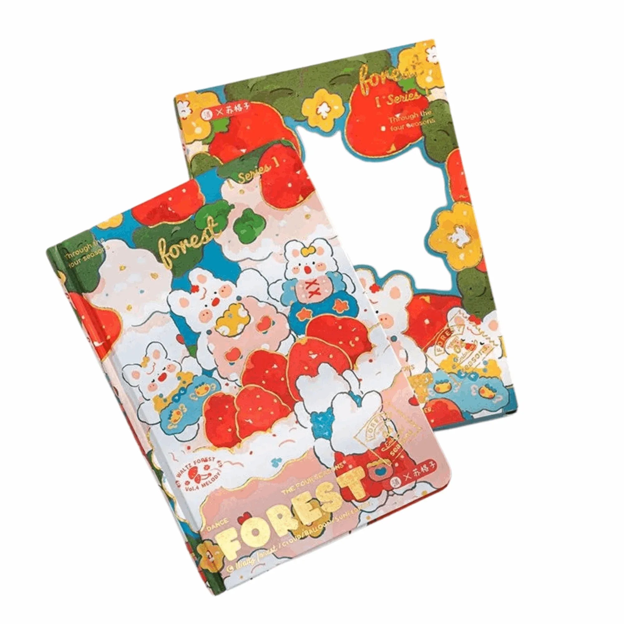 Rabbit Notebook – Faux Leather Cover, Full-Colour Pages - MGB Gift Store