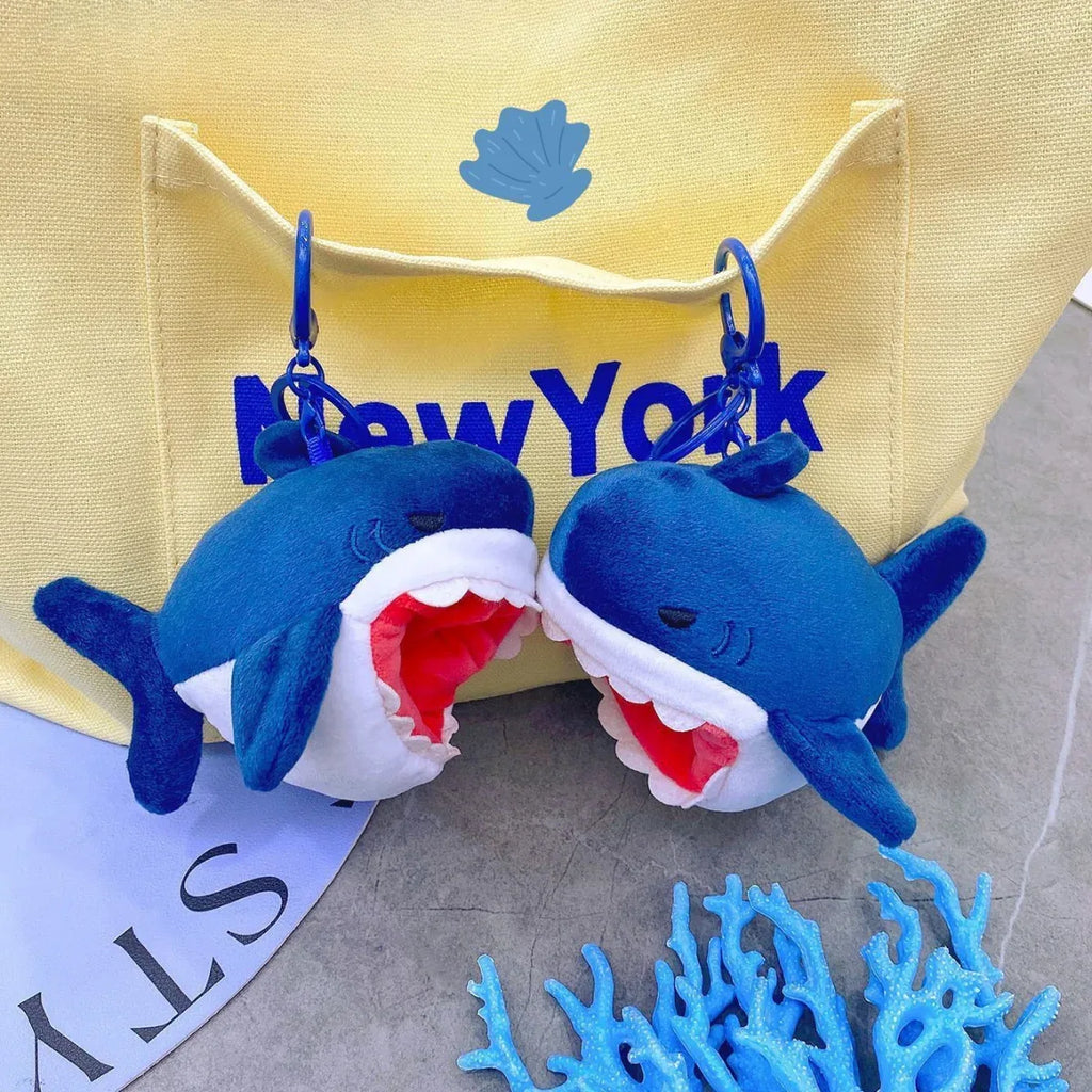 Reversible Plush Shark & Octopus Keychain - MGB Gift Store