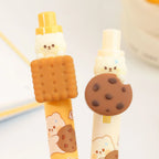 Cute Bear Peekaboo Cookie Gel Pen 0.5mm - MGB Gift Store