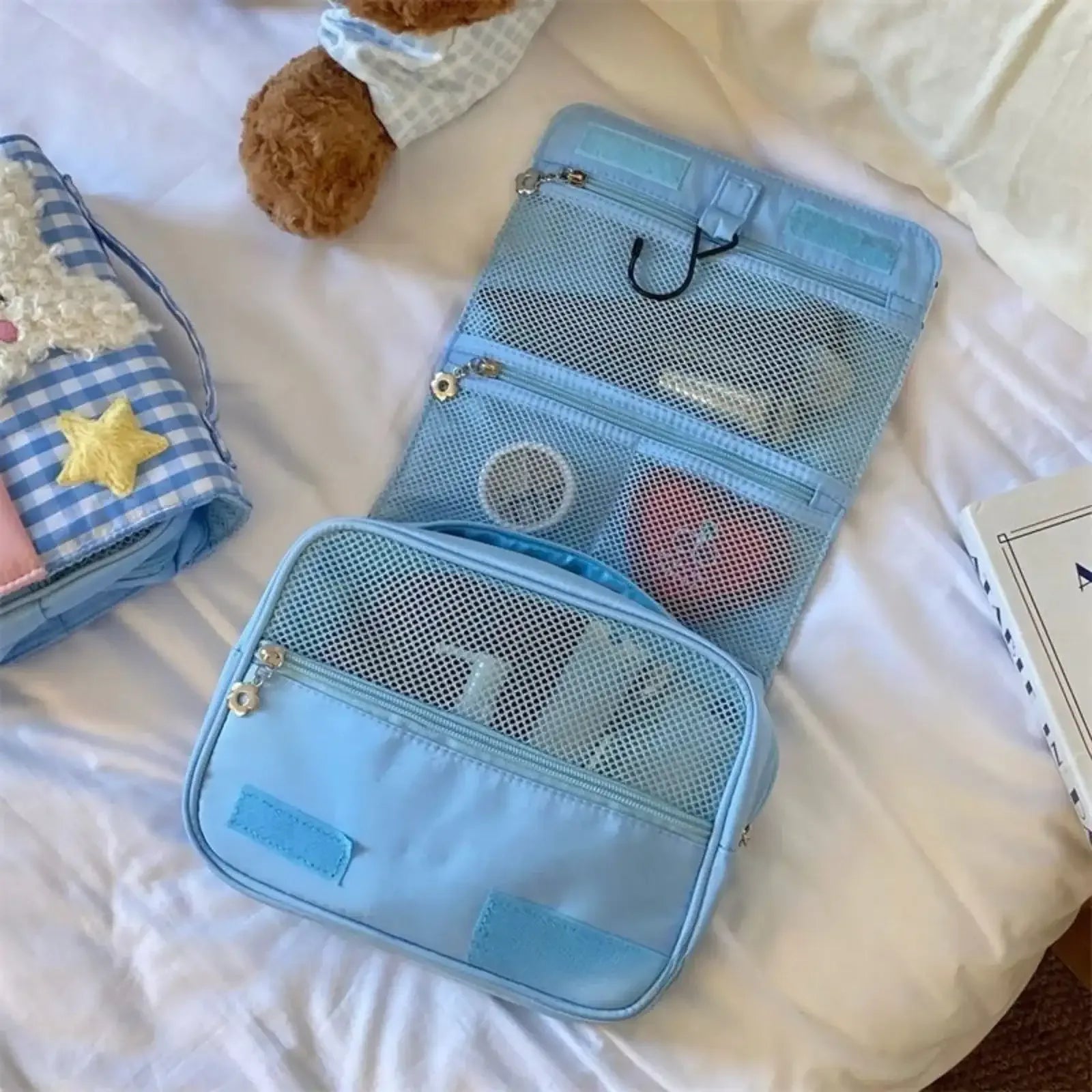 Cute Puppy Cosmetic Bag – Large Capacity Travel Pouch - MGB Gift Store