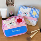 Cute Puppy Cosmetic Bag – Large Capacity Travel Pouch - MGB Gift Store