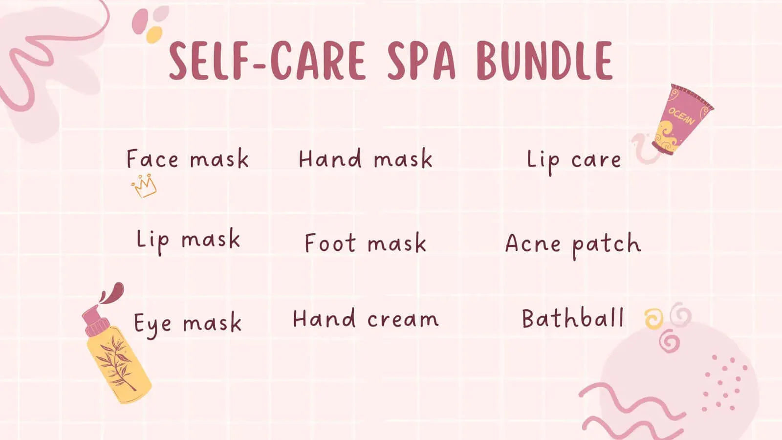 Self Care Spa Bundle - MGB Gift Store
