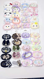 Handmade Kawaii Hair Clips – Choose Cream or Crochet Style - MGB Gift Store