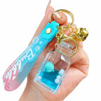 Ocean Series Floating Wish Bottle Keychain – Polar Bear, Blue Whale & Clownfish - MGB Gift Store