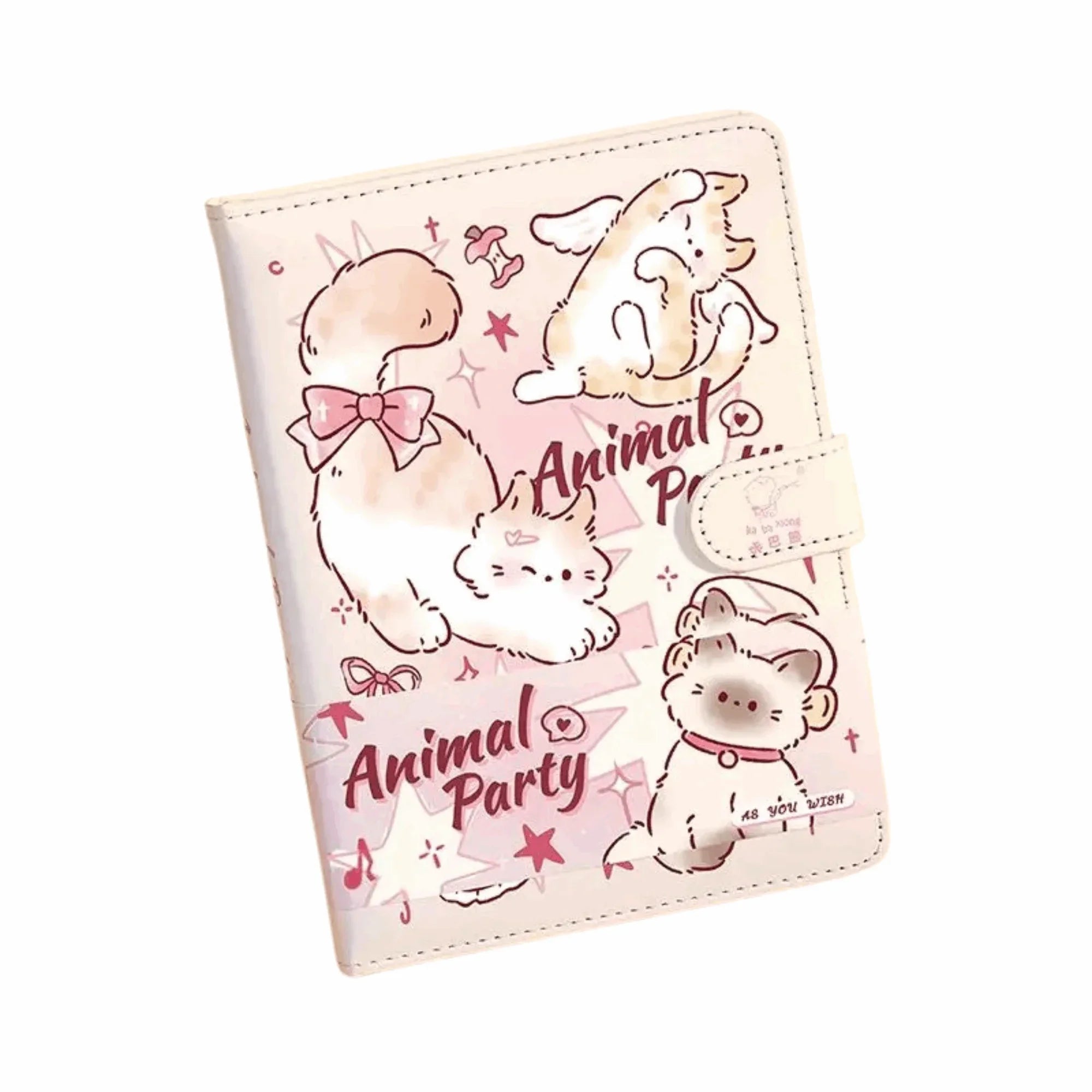 Magnetic Closure PU Leather Notebook – B6 Size – 96 Sheets – Colourful Inner Pages - MGB Gift Store