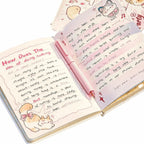 Magnetic Closure PU Leather Notebook – B6 Size – 96 Sheets – Colourful Inner Pages - MGB Gift Store