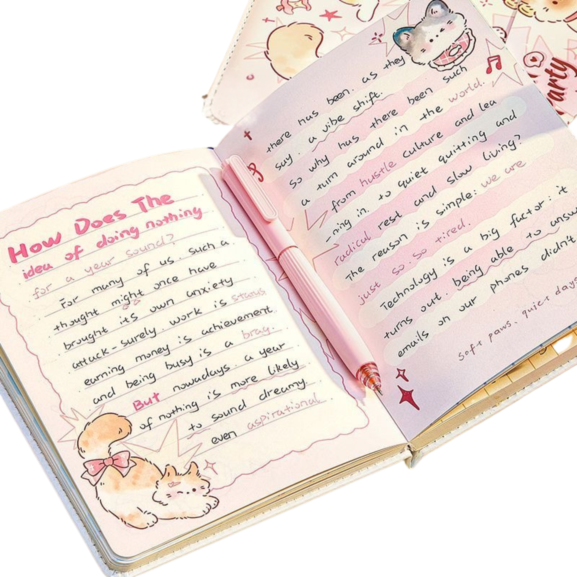 Magnetic Closure PU Leather Notebook – B6 Size – 96 Sheets – Colourful Inner Pages