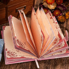 Rose Holographic Foil Notebook – Magnetic Closure | 4 Colours | Full-Colour Pages - MGB Gift Store