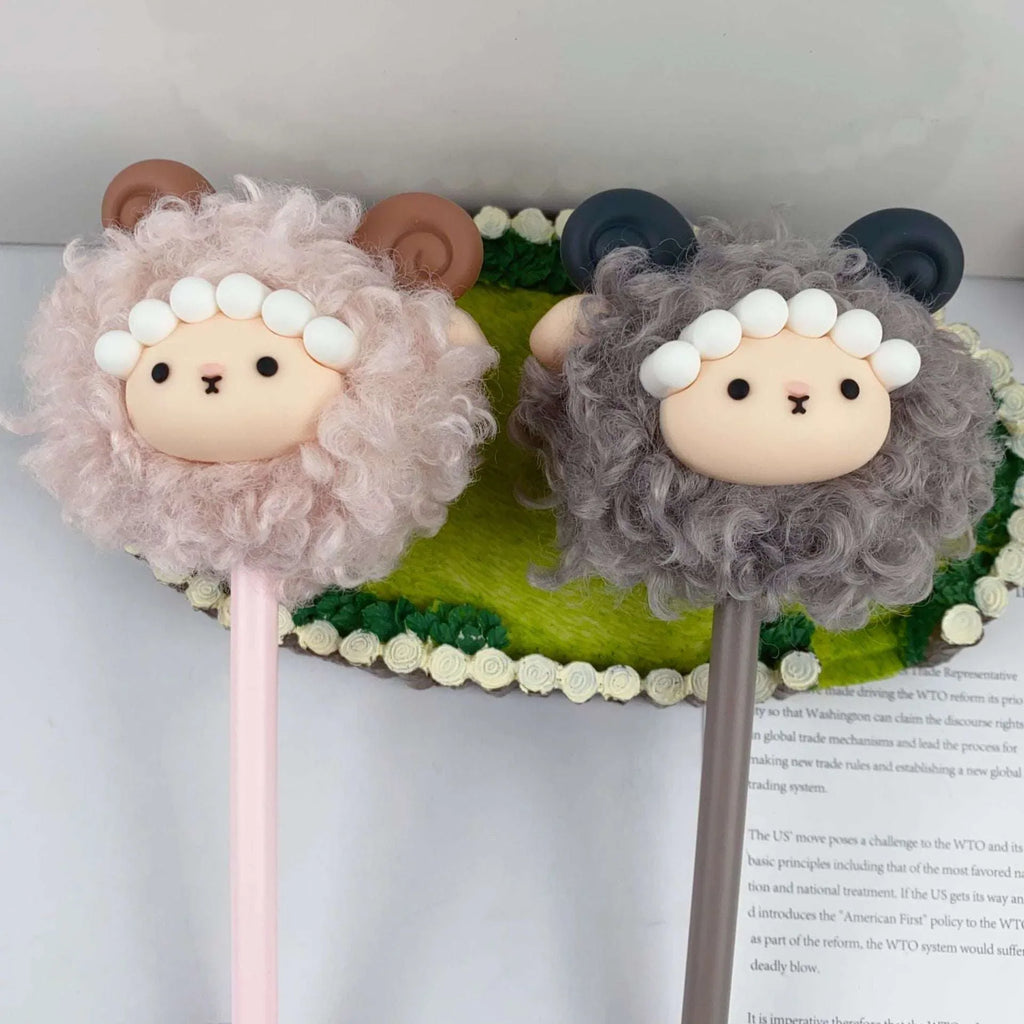 Sheep Plush Gel Pens - MGB Gift Store