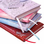 Rose Holographic Foil Notebook – Magnetic Closure | 4 Colours | Full-Colour Pages - MGB Gift Store