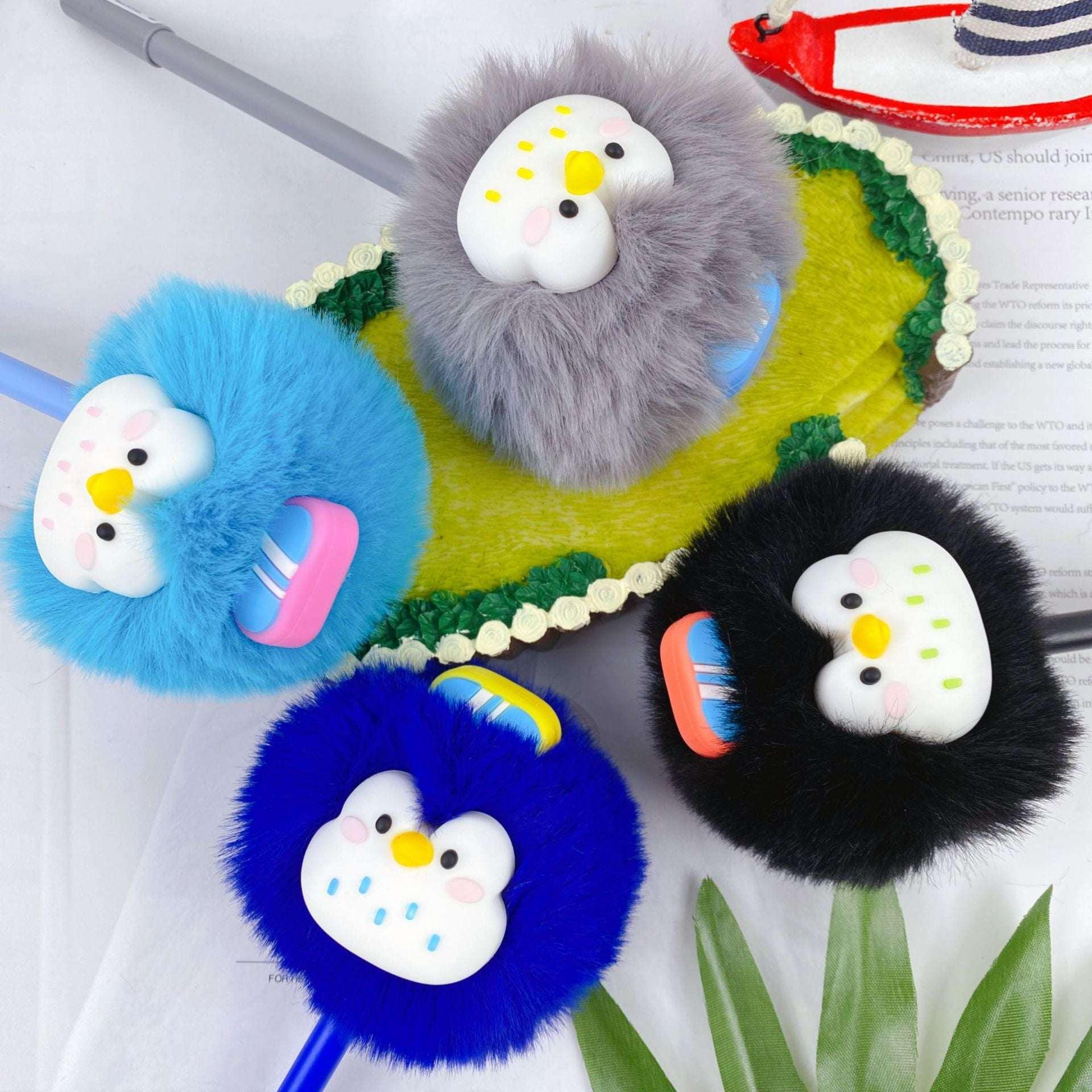 Penguin Plush Gel Pens - MGB Gift Store