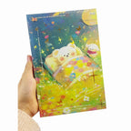A5 Kawaii Bear Full-Colour Hardcover Notebook - MGB Gift Store