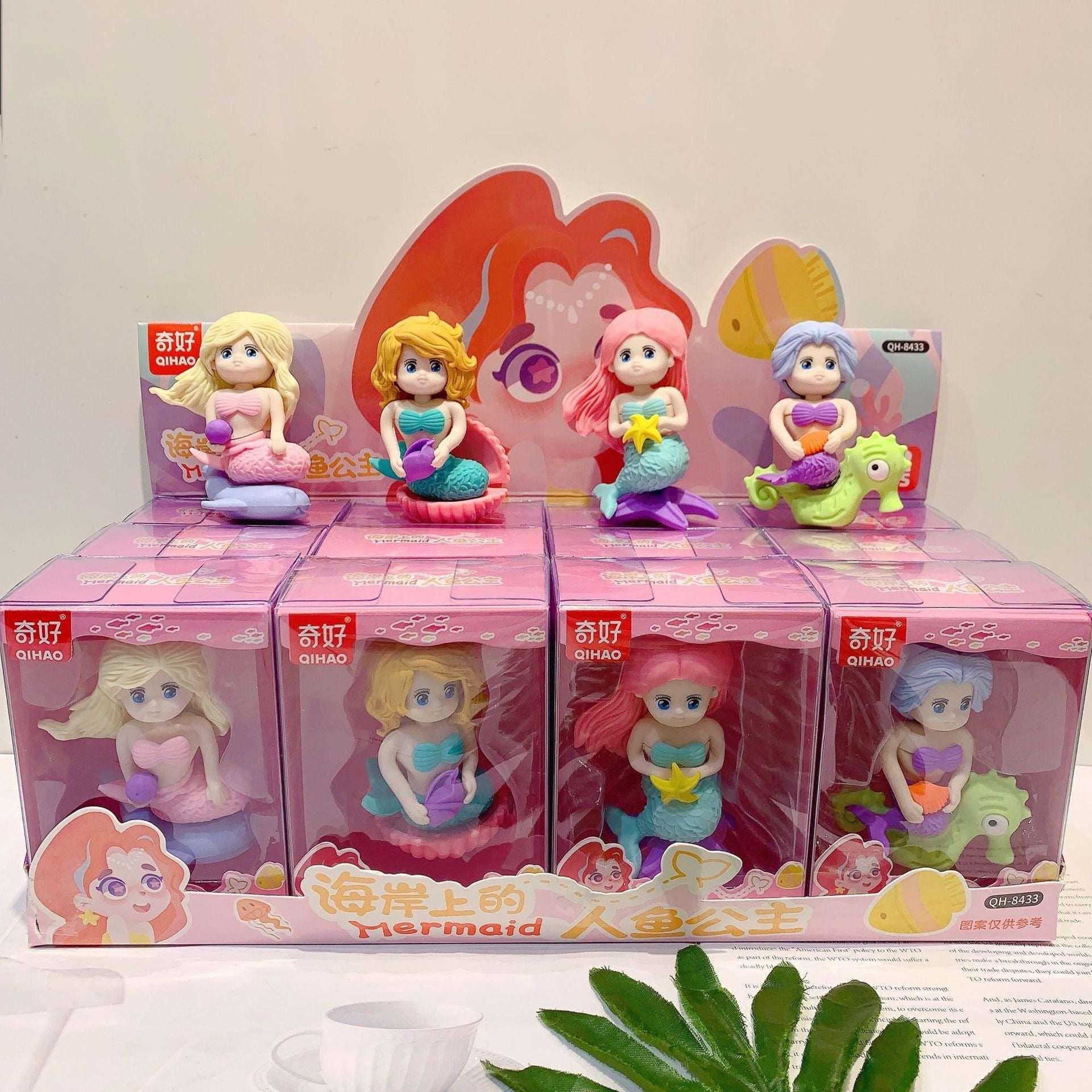 Cute Mermaid Eraser - MGB Gift Store