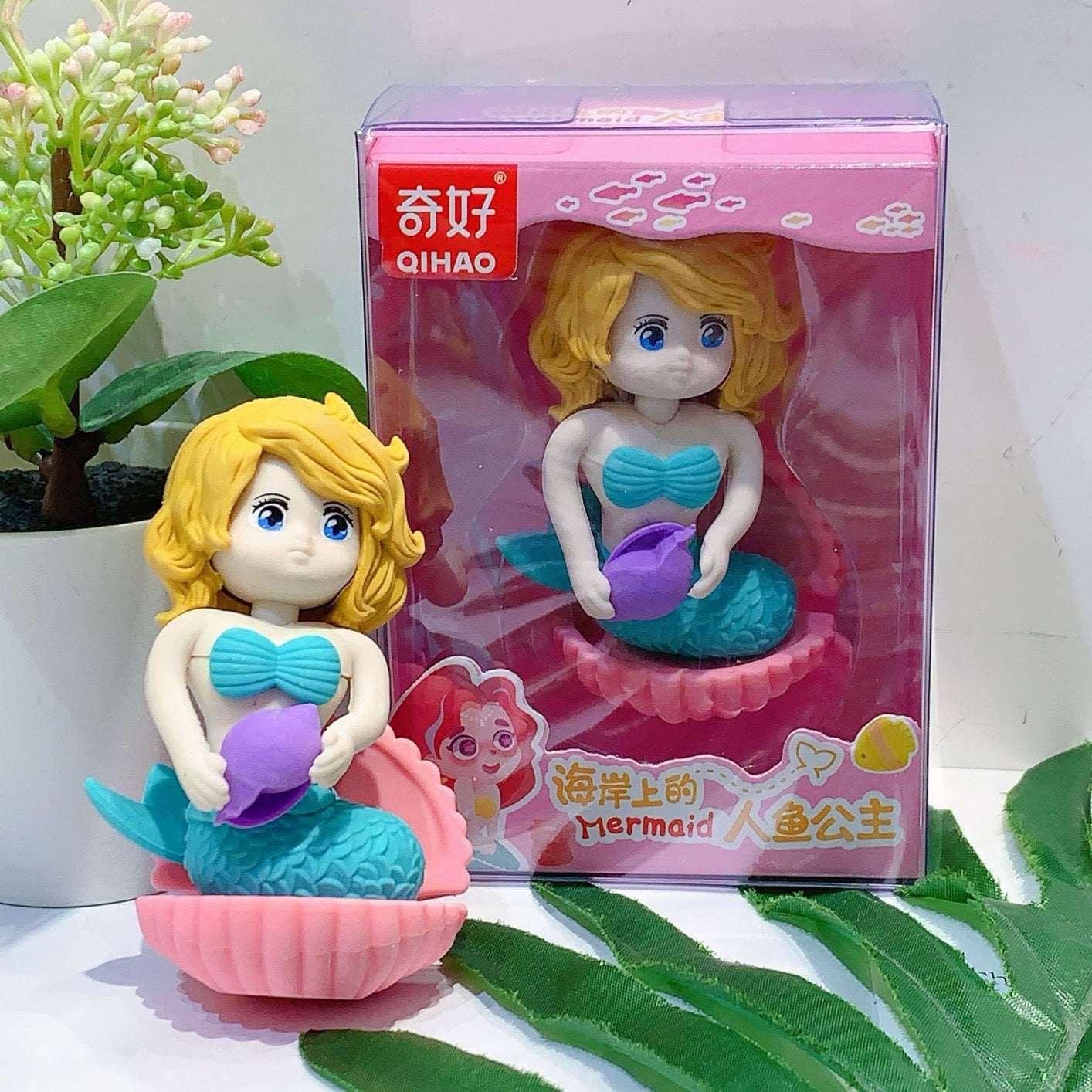 Cute Mermaid Eraser - MGB Gift Store