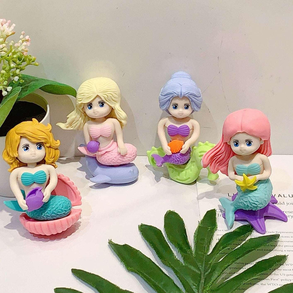 Cute Mermaid Eraser - MGB Gift Store