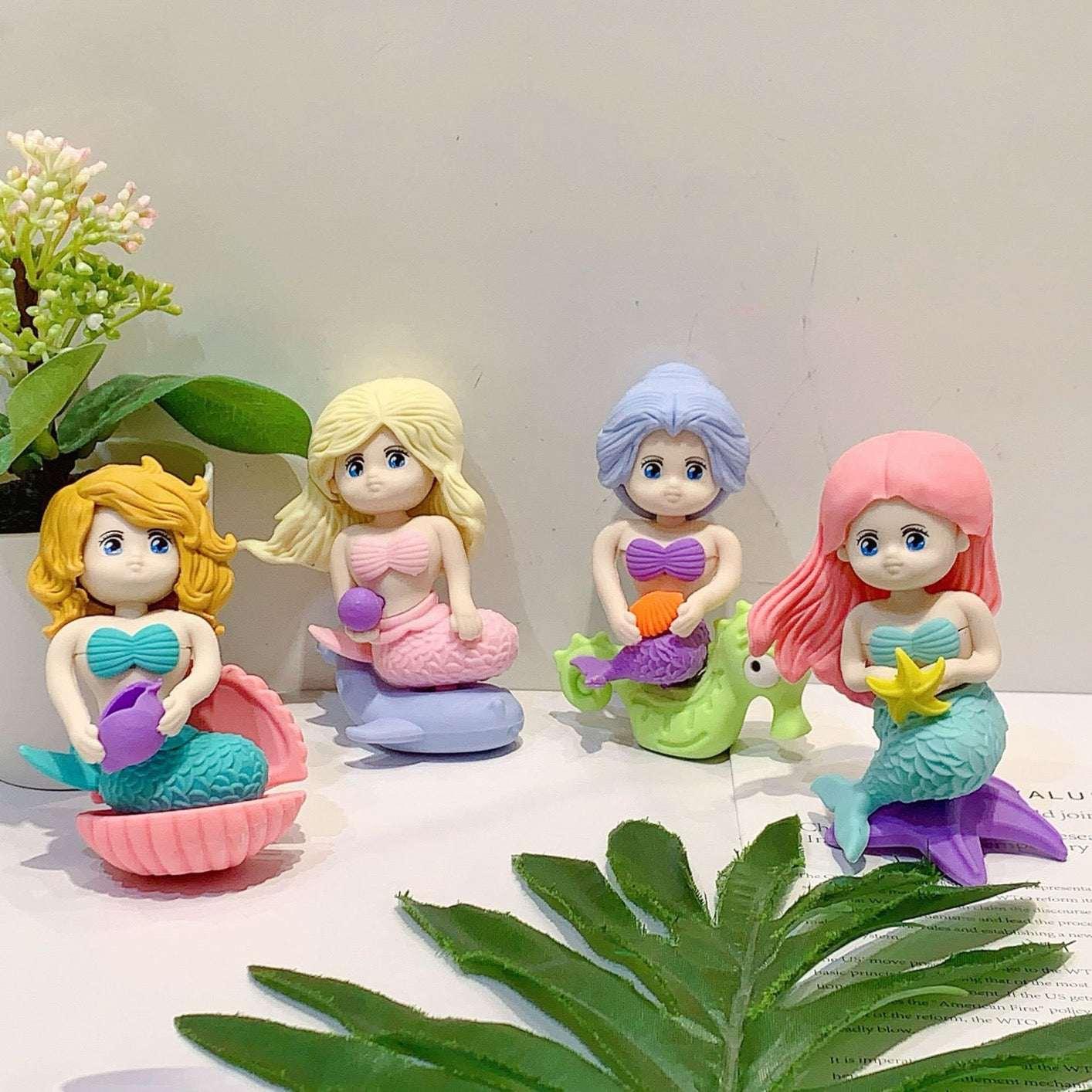 Cute Mermaid Eraser - MGB Gift Store
