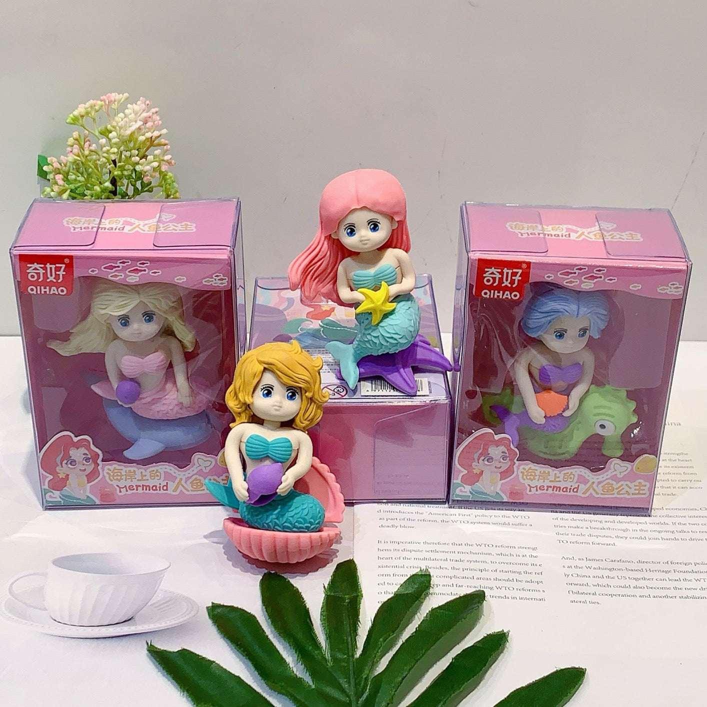 Cute Mermaid Eraser - MGB Gift Store