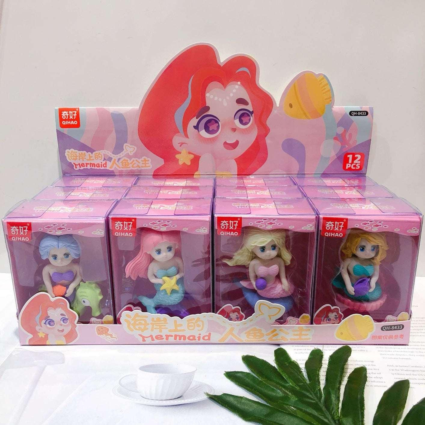 Cute Mermaid Eraser - MGB Gift Store