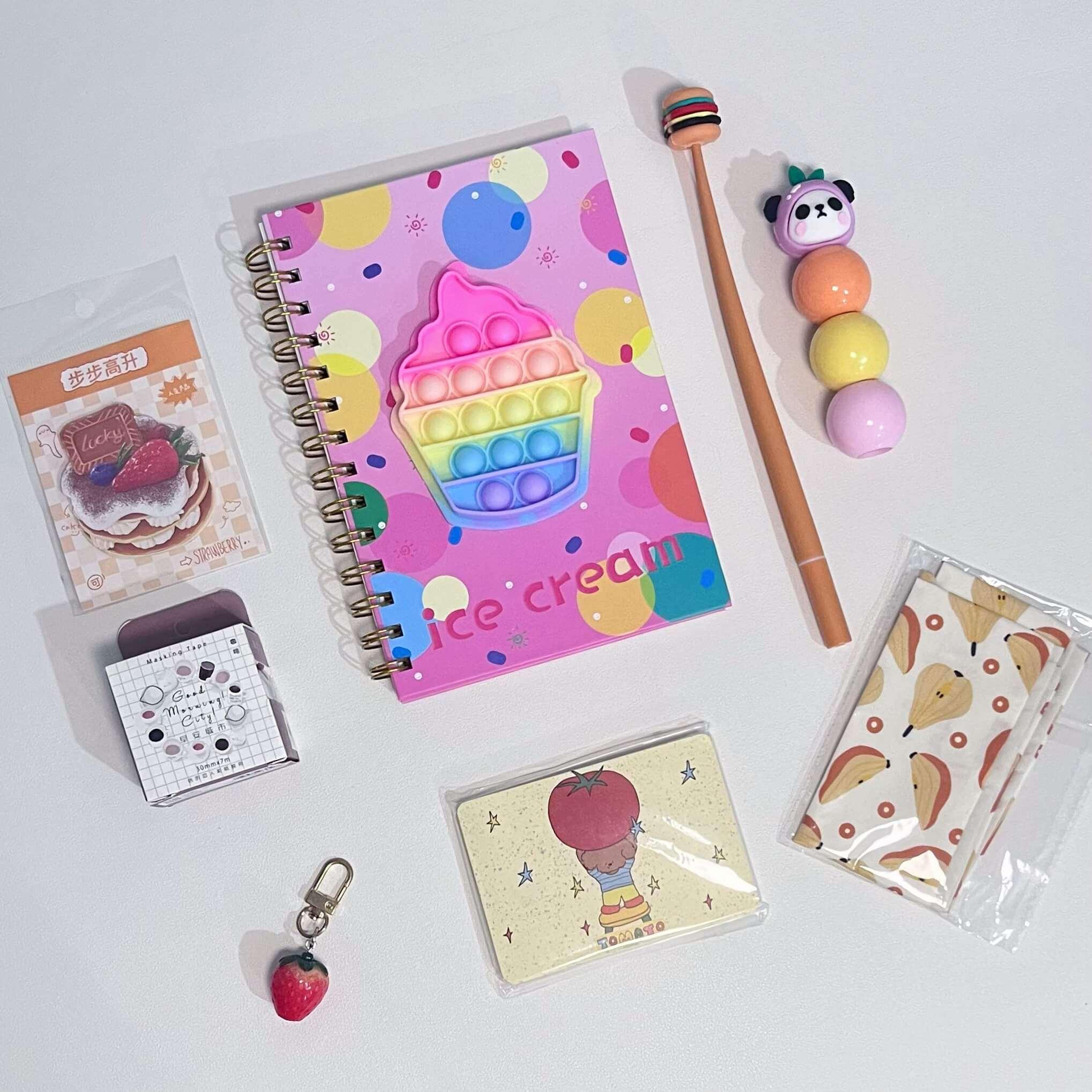 Ice Cream Notebook Bundle - MGB Gift Store