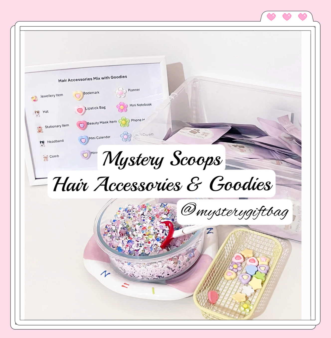 Hair Accessories Mix With Goodies