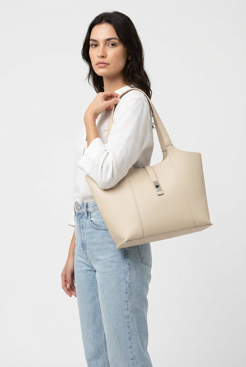 Large Tote Bag Set – Shoulder Crossbody Handbag with Pouch