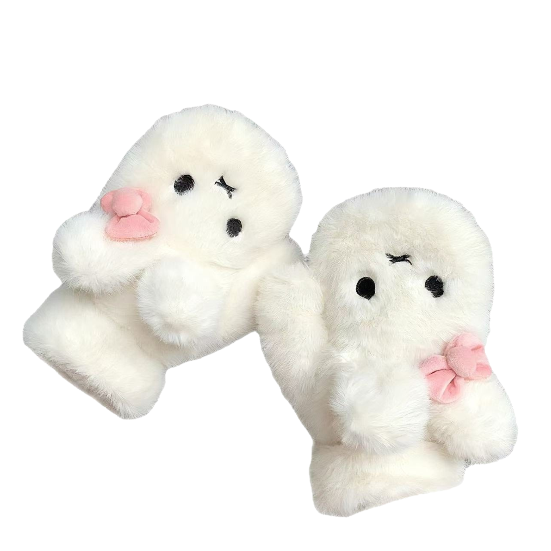 Cute Rabbit Gloves – Plush &amp; Cozy Hand Warmers