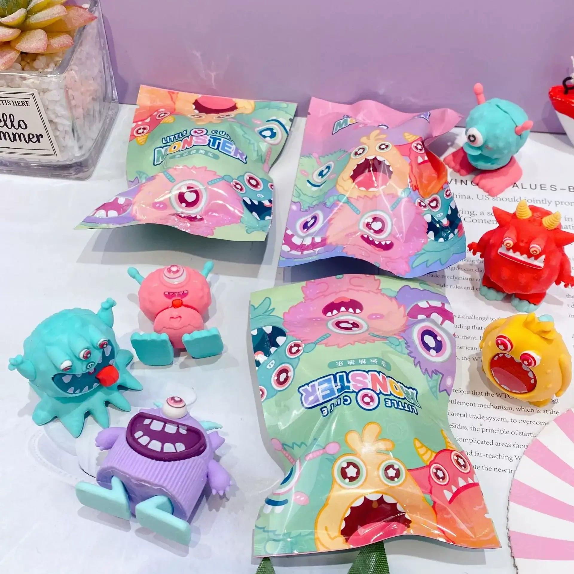 Cute Monster Blind Bag Erasers - MGB Gift Store